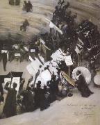 John Singer Sargent, Rehearsal of the Pasdeloup Orchestra at the Cirque d'Hiver (mk18)